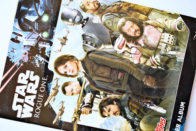 Star Wars Rogue One (Topps, 2016): Álbum Completo (Con todas sus láminas pegadas)