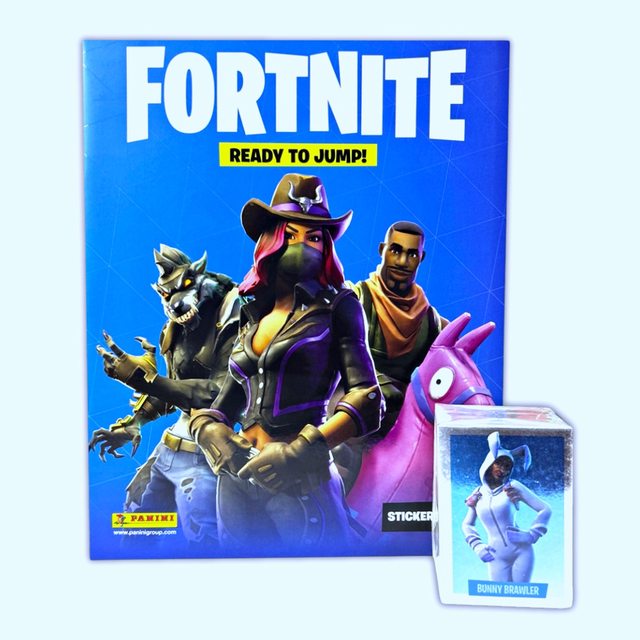 Fortnite Ready to Jump!: Álbum Completo A Pegar