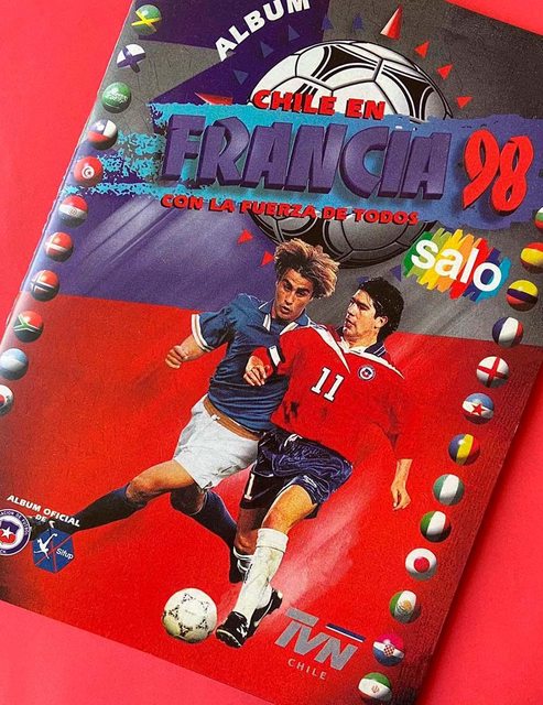 Copa Mundial 98' Francia France: Álbum Completo (Con láminas impresas) Copa Mundial 1998