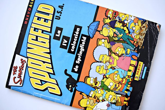 The Simpsons, IV Springfield USA (Panini, 2003): Faltan 59 Láminas