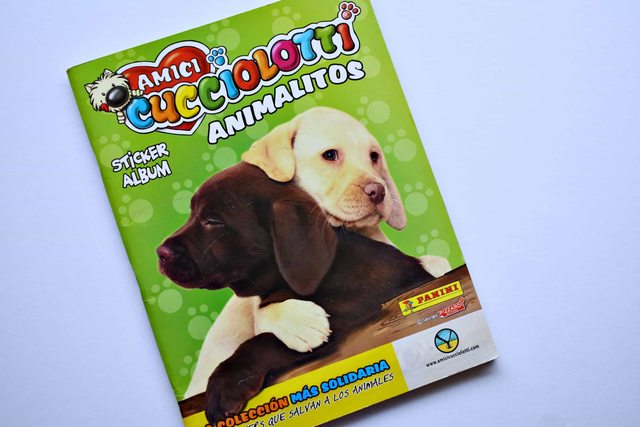 Amici Cucciolotti Cachorritos Animalitos (Panini, 2016): Tiene 9 Láminas (Álbum)