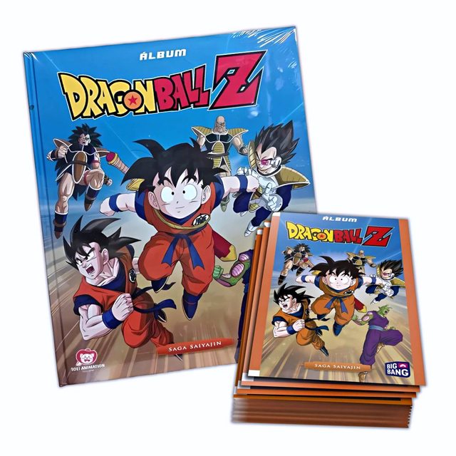 Dragon Ball Z1 (Big-Bang): Álbum Tapa Dura + 25 Sobres