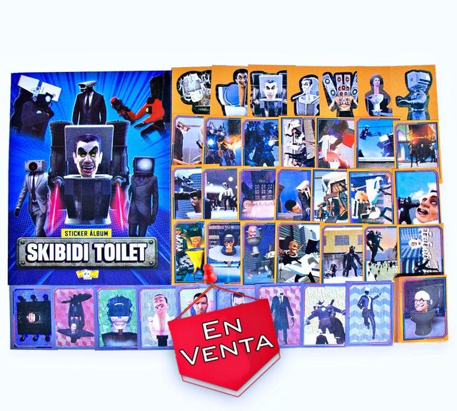 Skibidi Toilet: Álbum Completo A Pegar