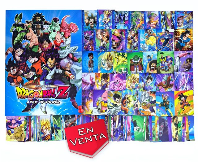 Dragon Ball Z: Enciclopedia Apex of power: Álbum Completo A Pegar