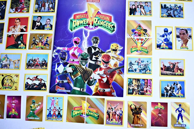 Power Ranger: Álbum Completo A Pegar