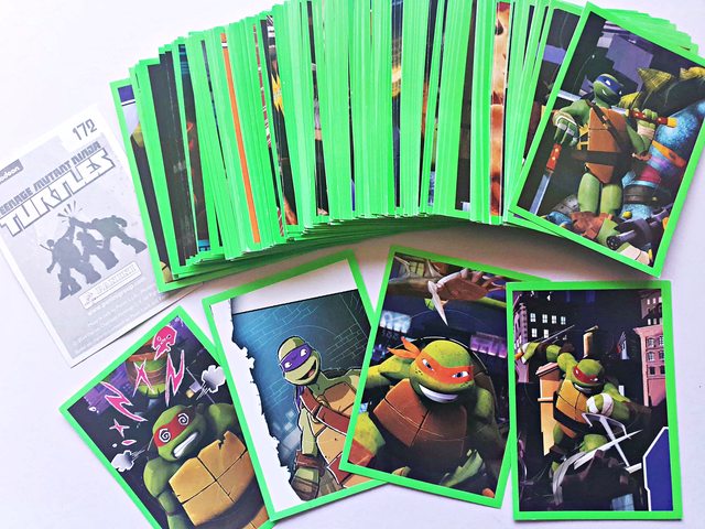 Tortugas Ninja 14': 30 Láminas (Pack) [2014, Panini]