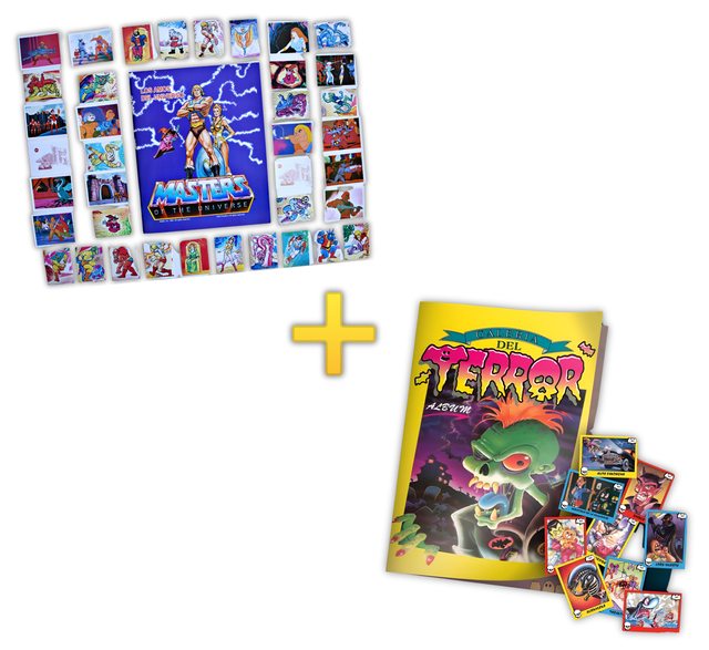 . PROMO: Galeria + He-Man: Álbumes Completos A Pegar