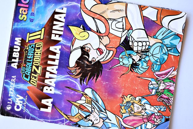 Caballeros Del Zodiaco 2, Batalla Final (Salo, 1996): Álbum Completo (Con todas sus láminas pegadas)
