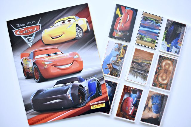 Cars 3 (Panini, 2017): Álbum Completo A Pegar