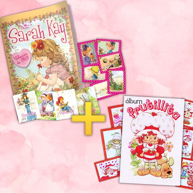 . Álbum Promo: Sarah Kay + Frutillita Completos A Pegar
