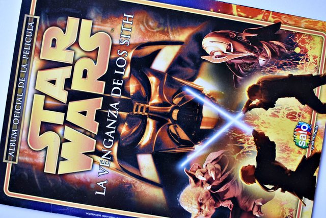 Star Wars Episodio 3, La Venganza de los Sith (Salo, 2005): Álbum Vacío (Sin láminas)