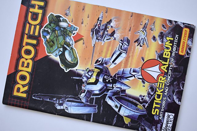 Robotech, Mini Álbum (Darkbox Sticker, 2020): Álbum Completo (Con todas sus láminas pegadas)