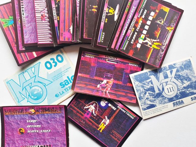Mortal Kombat 3: 13 Láminas (Pack) [1996, Salo]