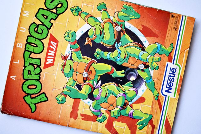 Tortugas Ninja Nestlé (Panini, 1990): Faltan 1 Láminas (Álbum)