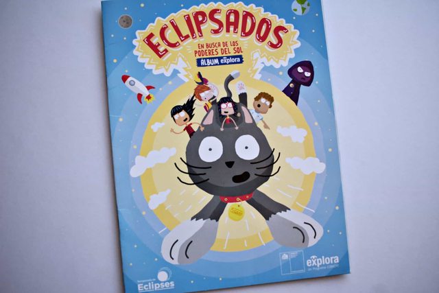 Eclipsados, En Busca de los Poderes del Sol (Gobierno de Chile, 2019): Tiene 11 Láminas (Álbum)