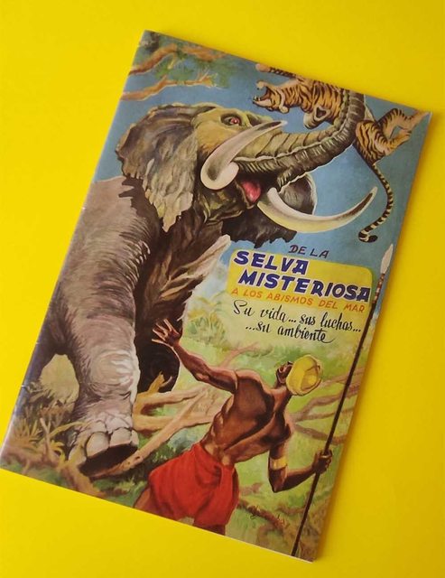 SELVA MISTERIOSA (Don Comic, 1957): Álbum Completo (Con láminas impresas)