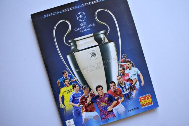 UEFA Champions League 2011-2012 (Panini, 2011): Faltan 6 Láminas (Álbum)