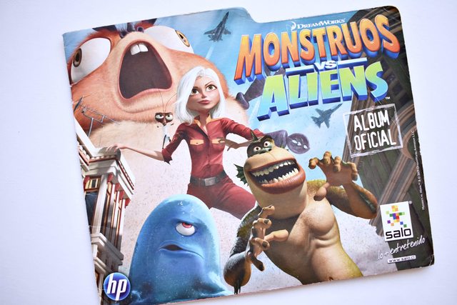 Monstruos vs Aliens (Salo, 2009): Faltan 3 Láminas