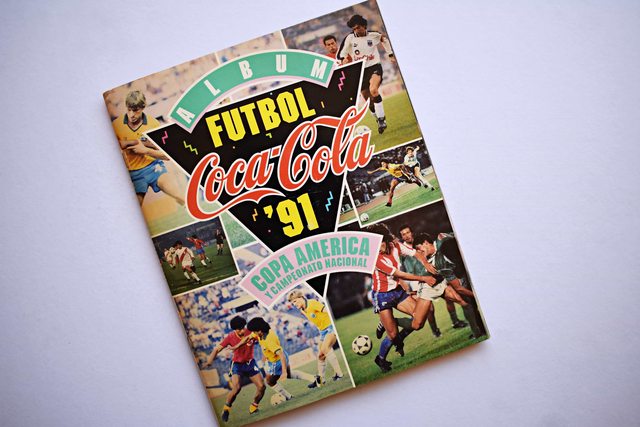 Fútbol 91' Copa América 1991 Coca Cola (Coca-Cola, 1991): Tiene 54 Láminas (Álbum) (Futbol 1991)