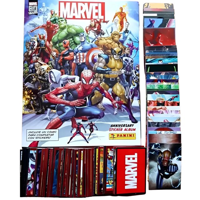 Marvel 80 Años: Álbum Completo A Pegar