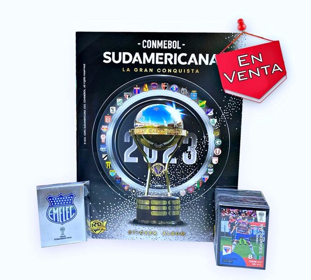 Copa SudAméricana 2023 Conmebol: Álbum Completo A Pegar