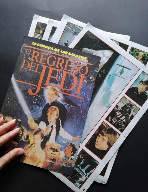 Star Wars El Regreso del Jedi (1983): Álbum Completo A Pegar