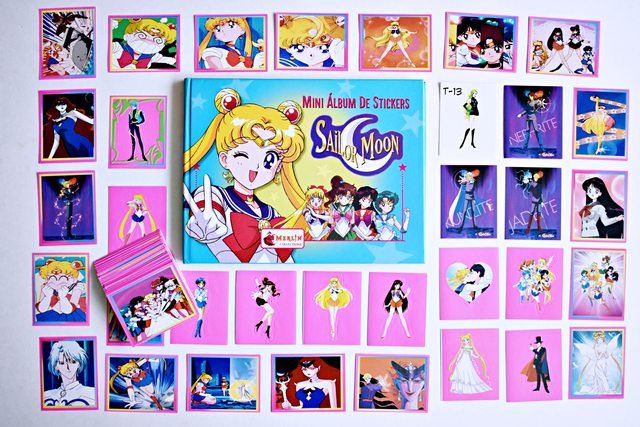 Sailor Moon, Mini: Álbum Completo A Pegar