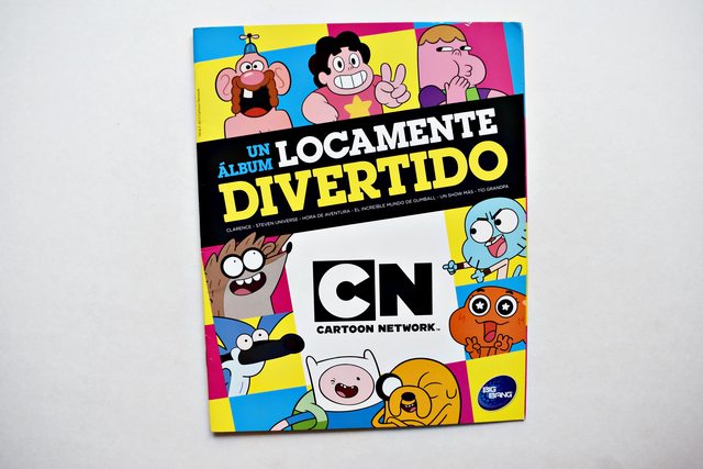 Cartoon Network, Un Álbum Locamente Divertido (Big-Bang, 2015): Álbum Completo (Con todas sus láminas pegadas)