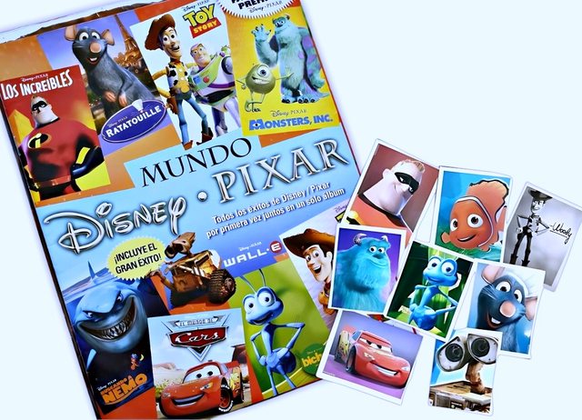 Mundo Disney Pixar(Salo, 2009): Álbum Completo Para Pegar