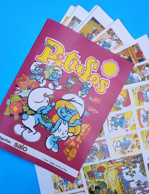 Los Pitufos (1983): Álbum Completo A Pegar