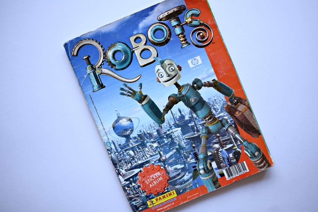 Robots (Panini, 2005): Álbum Completo (Con todas sus láminas pegadas)