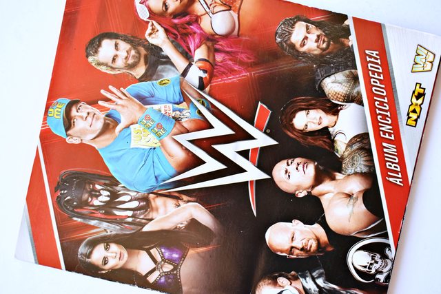 WWE Album Enciclopedia (Klu, 2016): Álbum Completo (Con todas sus láminas pegadas)