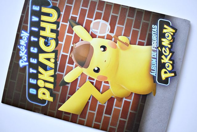 Pokémon, Detective Pikachu (Independiente, 2019): Álbum Completo (Con todas sus láminas pegadas)