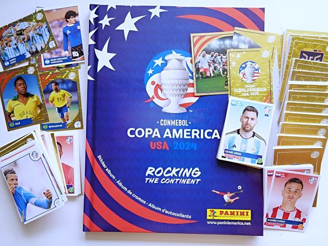 Copa América 2024 [Tapa Dura] (Panini): Álbum Completo A Pegar
