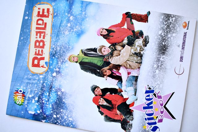 Rebelde Sticker Book 2 (Salo, 2016): Álbum Completo (Con todas sus láminas pegadas)