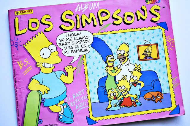 The Simpsons (Salo, 1991): Faltan 16 Láminas (Álbum)