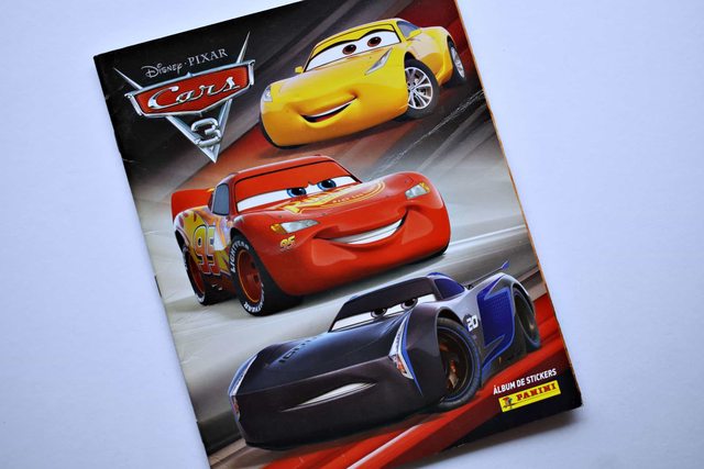 Cars 3 (Panini, 2017): Álbum Vacío (Sin láminas)
