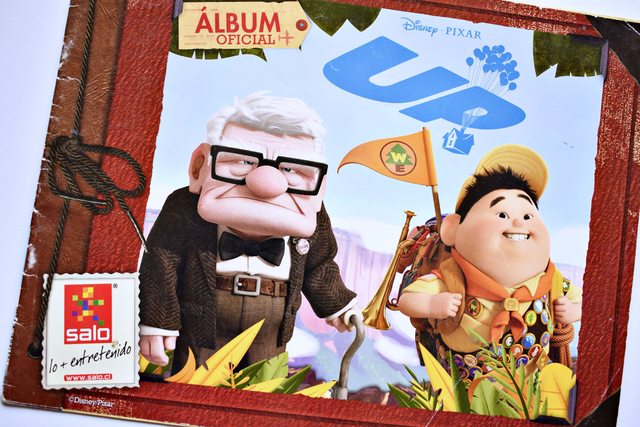 Up, una aventura de altura (Disney/Pixar) (Salo, 2009): Álbum Vacío (Sin láminas) (2)