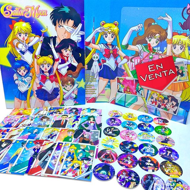 Sailor Moon: Tazos + Cartas [Colección Especial]