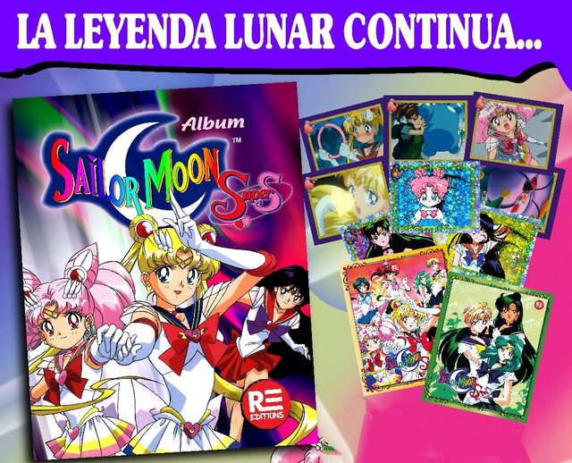 Sailor Moon Super S: Álbum Completo A Pegar