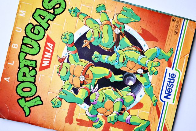 Tortugas Ninja Nestlé (Panini, 1990): Faltan 33 Láminas (Álbum)