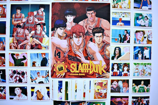 . 1 Álbum: Slam Dunk: Álbum Completo A Pegar