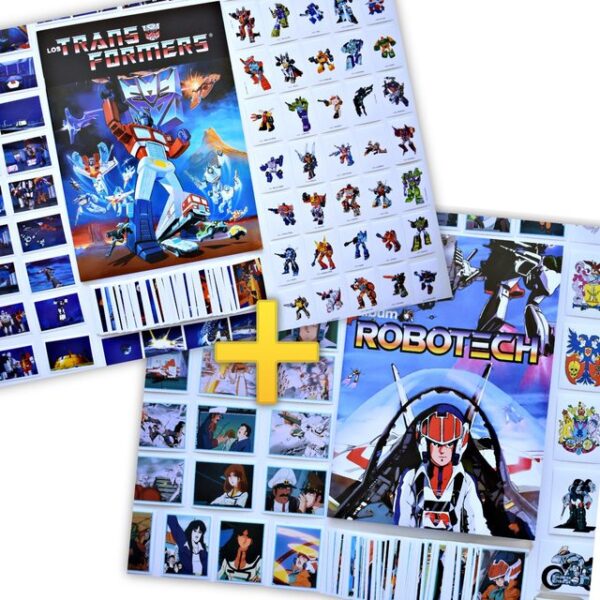 . Álbum Promo: Robotech + Transformers [ Álbumes Completos A Pegar] foto 1