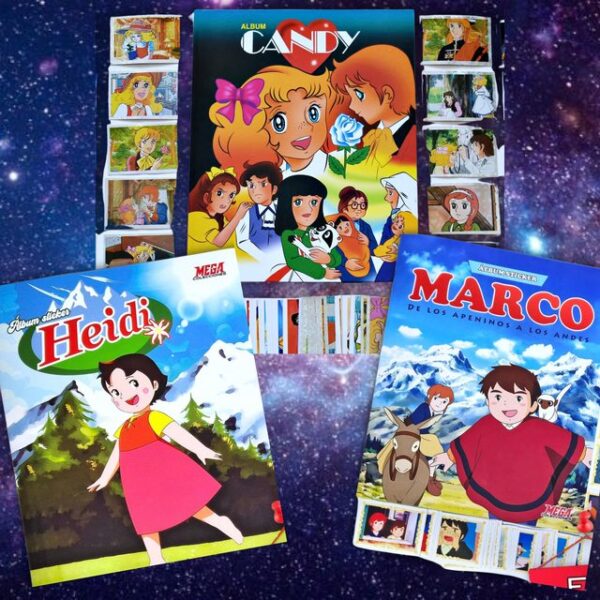 . Álbum Promo: Candy + Heidi + Marco: Completos A Pegar foto 1