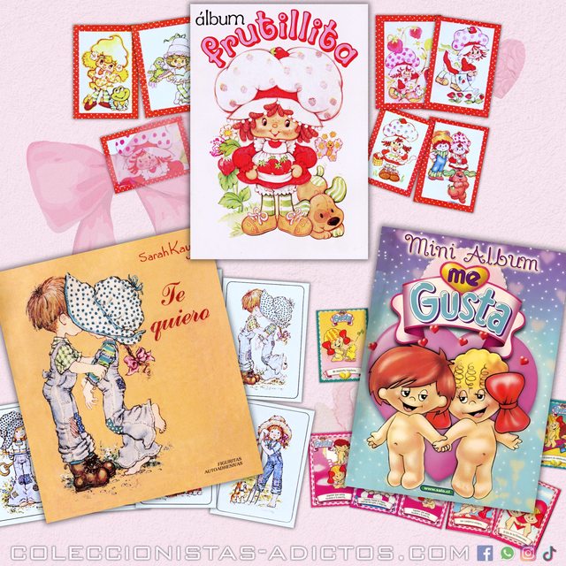 . Álbum Promo: Frutillita + Me Gusta + Te Quiero: Completos A Pegar