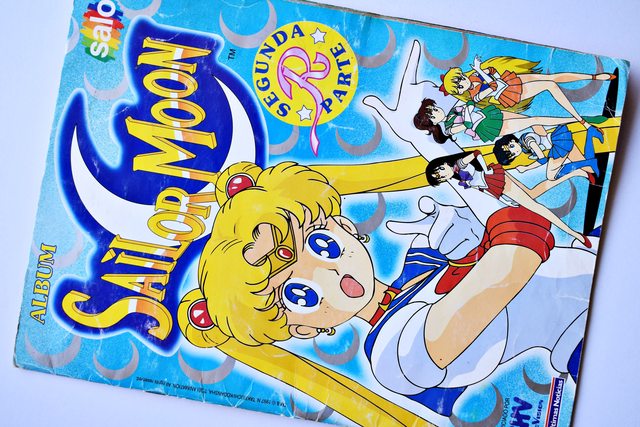 Sailor Moon Segunda Parte ‘R' (Salo, 1997): Álbum Completo (Con todas sus láminas pegadas)