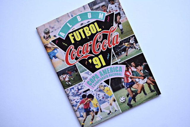 Fútbol 91' Copa América 1991 Coca Cola (Don Comic, 1991): Álbum Completo (Con láminas impresas)