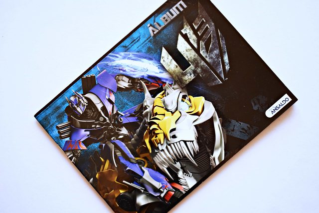 Transformers 4 (Ansaldo, 2014): Álbum Completo (Con todas sus láminas pegadas)