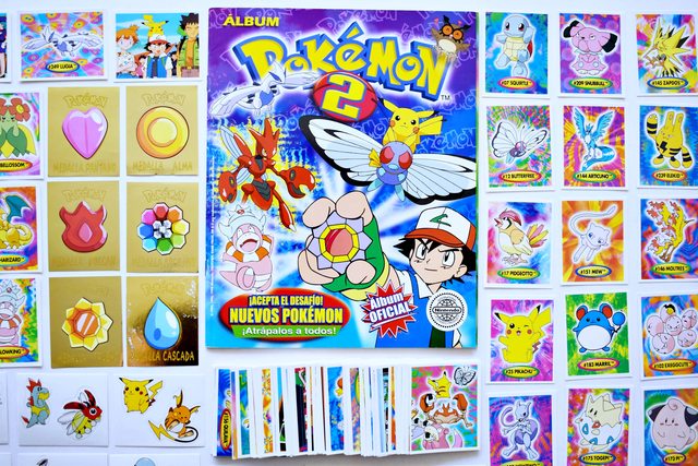 Pokémon 2 (Navarrete, 1999): Álbum Completo A Pegar