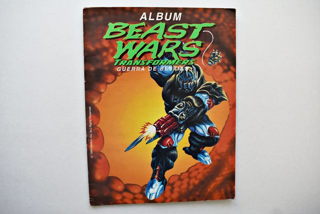 Beast Wars (Hasbro, 1999): Tiene 20 Láminas (Álbum)